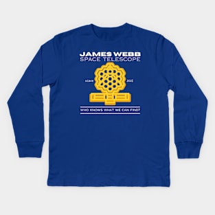 James Webb Space Telescope Kids Long Sleeve T-Shirt